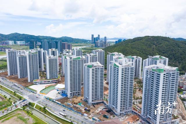建設(shè)中的澳門新街坊項目。
