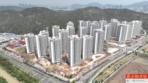 “澳門新街坊”項目航拍圖。　南都資料圖