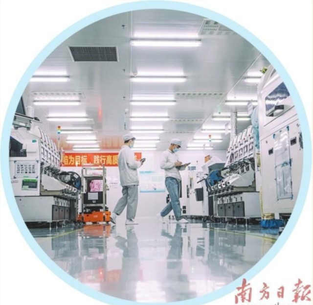 欣旺達(dá)惠州新能源有限公司的車(chē)間。 王昌輝 攝