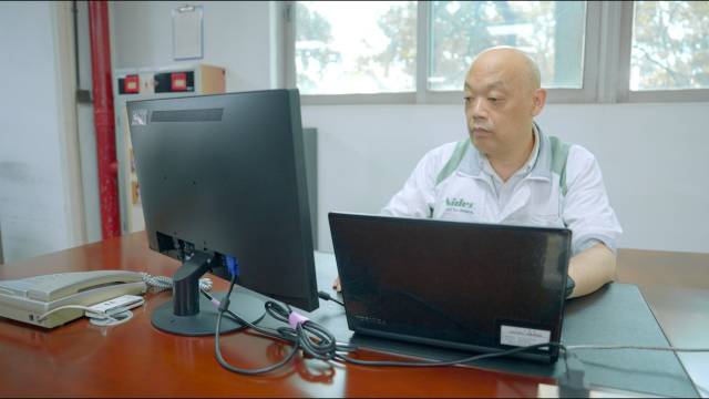 尼得科儀器總經(jīng)理赤羽誠(chéng)工作照。受訪者供圖