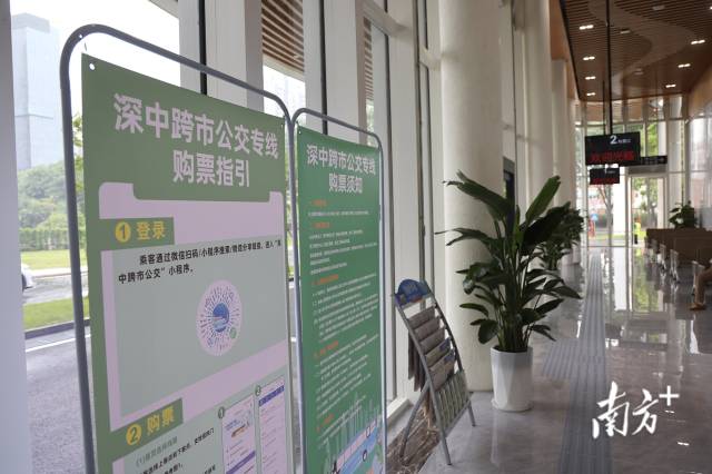 深中跨市公交專線購(gòu)票指引。 南方+ 葉志文 拍攝