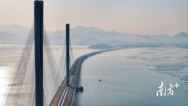 黃茅海大橋。南方+楊興樂 攝