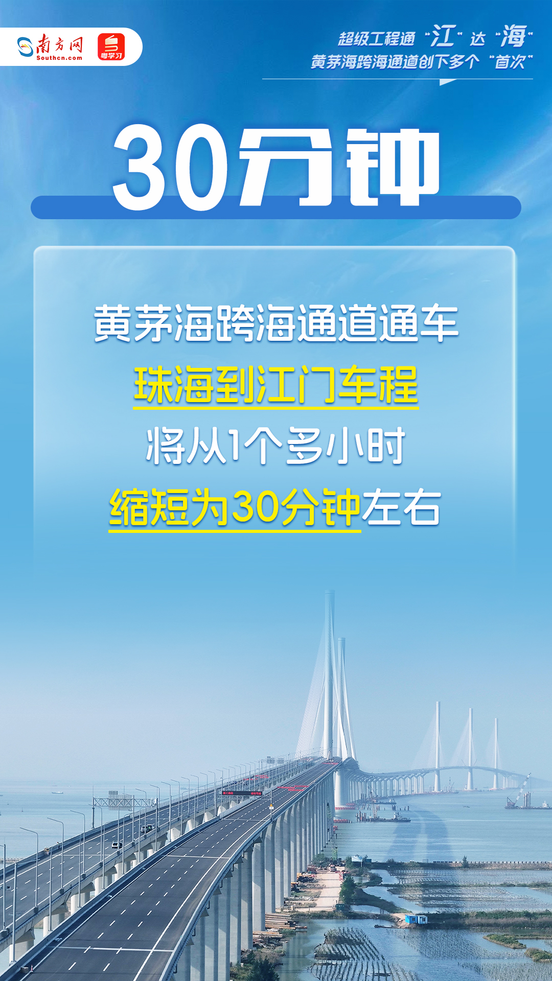 超級(jí)工程通“江”達(dá)“?！保∵@個(gè)跨海通道創(chuàng)下多個(gè)“首次”