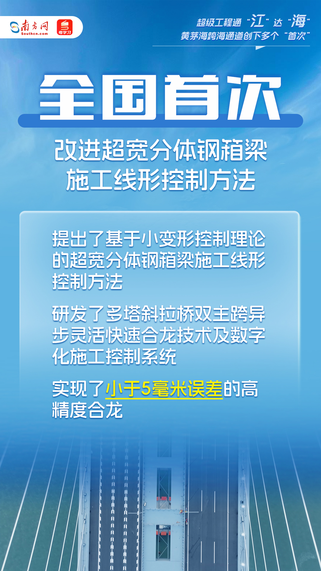 超級(jí)工程通“江”達(dá)“海”！這個(gè)跨海通道創(chuàng)下多個(gè)“首次”