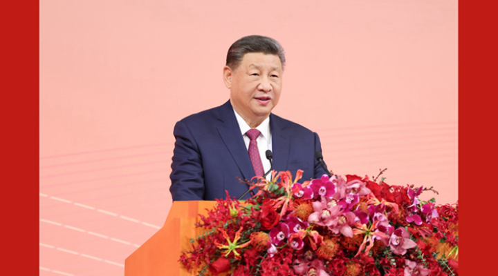 習近平出席澳門特別行政區(qū)政府歡迎晚宴并發(fā)表重要講話