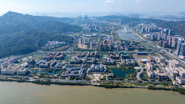 澳門大學(xué)橫琴校區(qū)。新華社發(fā)