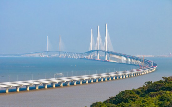 黃茅海跨海通道將珠海和江門間車程從1個多小時縮短至30分鐘。馮珠仔攝