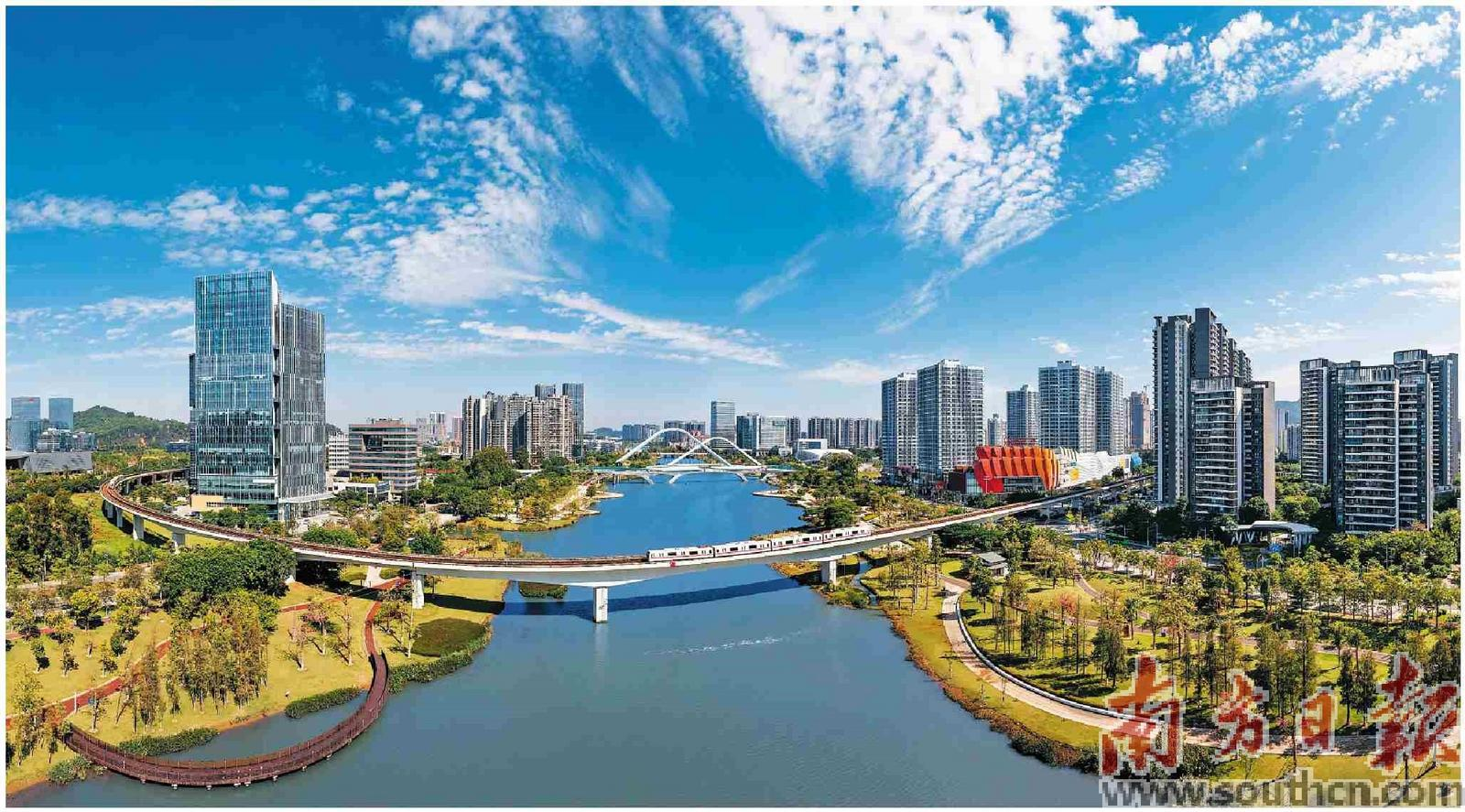 以全面落實《南沙方案》為牽引，南沙持續(xù)激發(fā)改革開放創(chuàng)新“三大動力”。南宣供圖