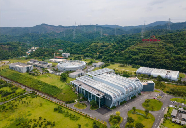坐落在東莞市的中國散裂中子源科學(xué)中心。