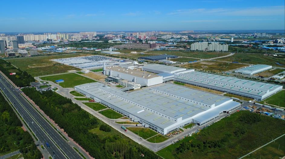大慶的新能源汽車廠房。圖片來源：東北網