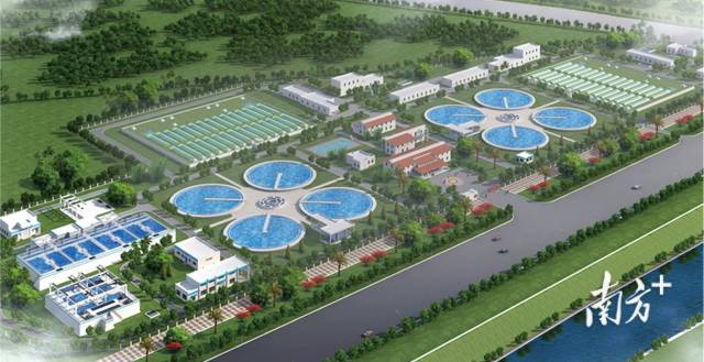  廣州市花都區(qū)新華污水處理廠提標改造工程。