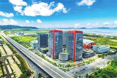 橫琴國(guó)際科創(chuàng)中心。