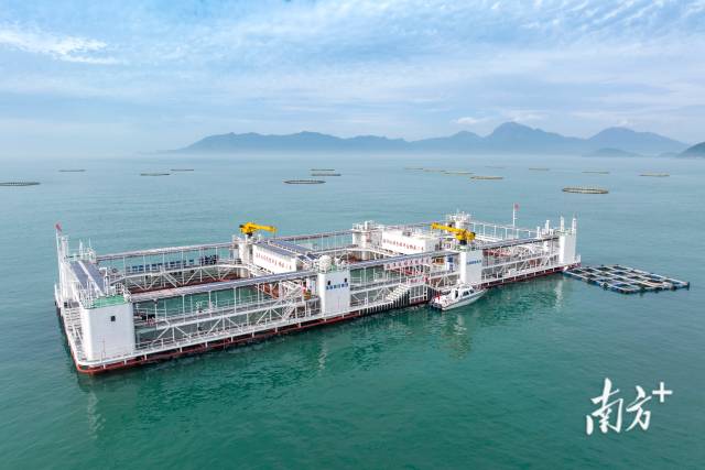 海上城堡“格盛一號”海洋牧場。