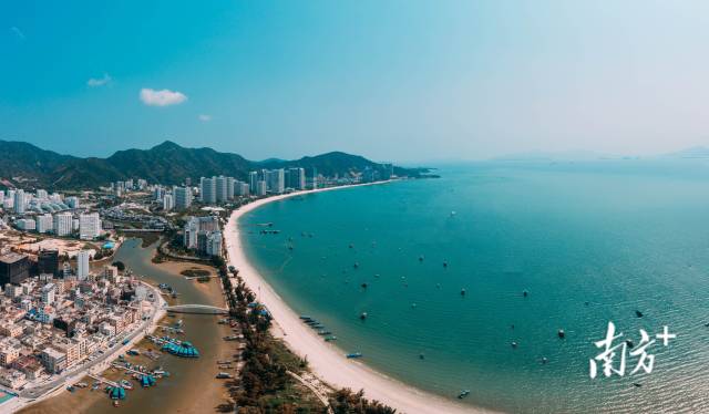 風(fēng)景秀麗的巽寮灣。南方日?qǐng)?bào)記者 王昌輝攝