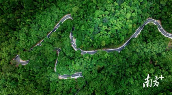 環(huán)南昆山—羅浮山引領區(qū)218公里最美旅游公路。